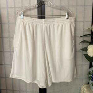 Skims US Womens Sz 2X Snow Terry Lounge Shorts Loose Fit Cotton/Modal Blend NEW